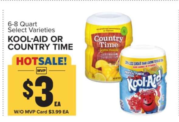 Kool Aid or Country Time