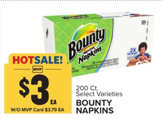 Bounty Napkins