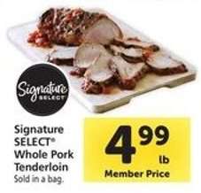 Signature SELECT Whole Pork Tenderloin