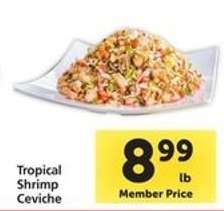 Tropical Shrimp Ceviche