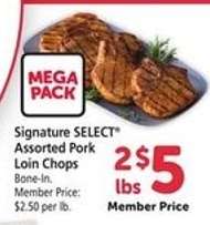 Signature SELECT Assorted Pork Loin Chops