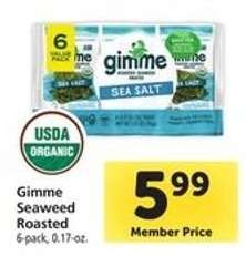 Gimme Seaweed Roasted