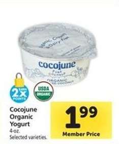 CoCoJune Organic Yogurt