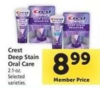 Crest Deep Stain Oral Care