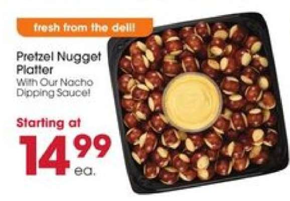 Pretzel Nugget Platter