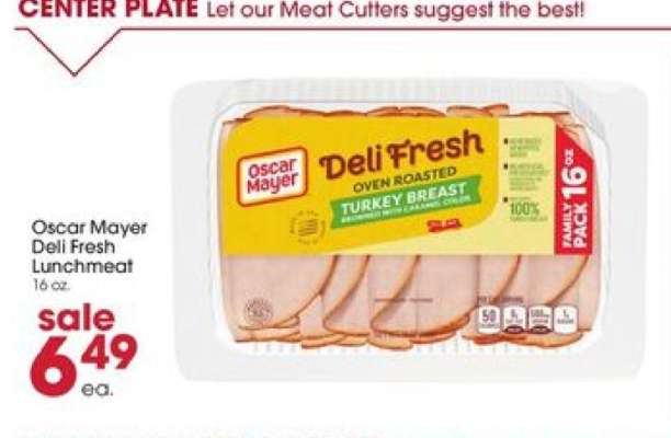 Oscar Mayer Deli Fresh Lunchmeat