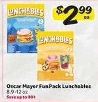 Oscar Mayer Fun Pack Lunchables