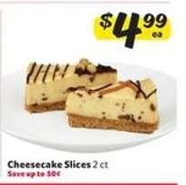 Cheesecake Slices