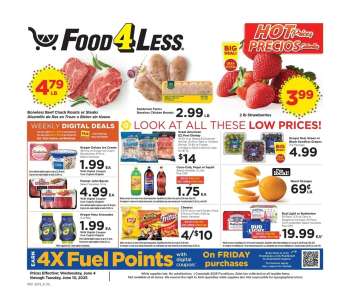 thumbnail - Food 4 Less Ad - Weekly Ad