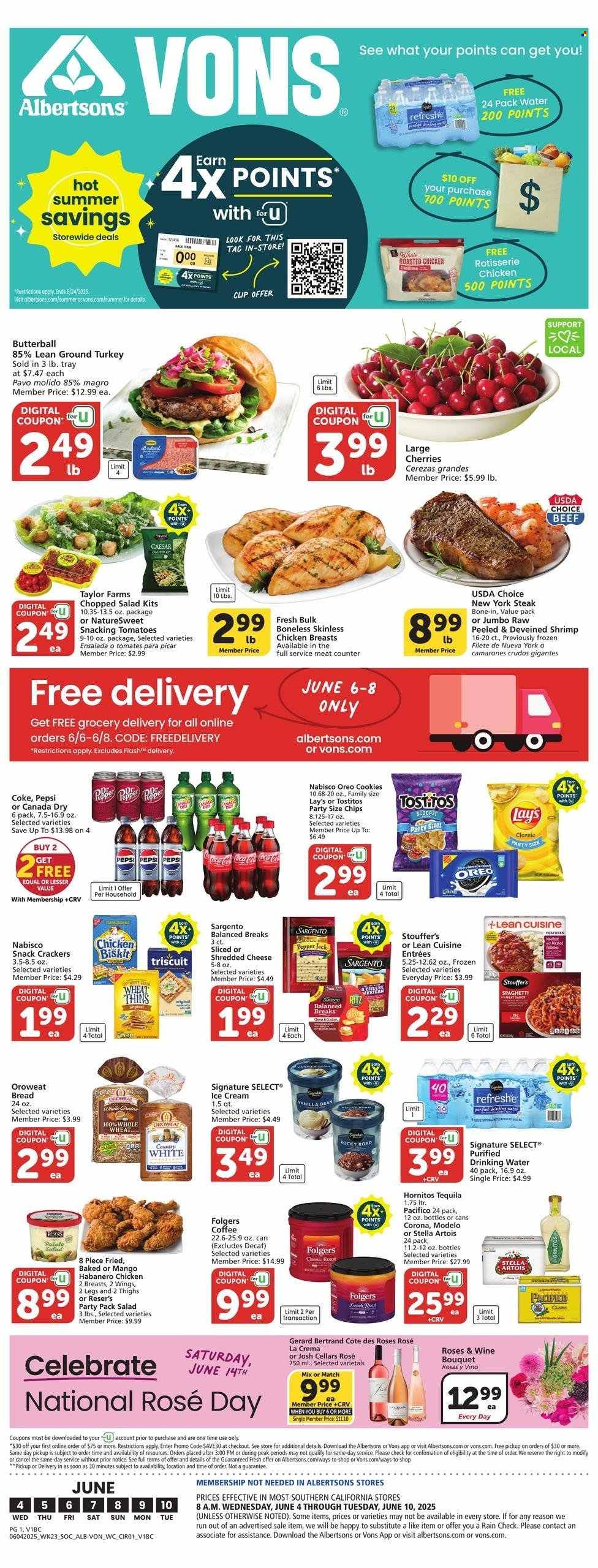 Albertsons ad - 06/04/2025 - 06/10/2025. Page 1