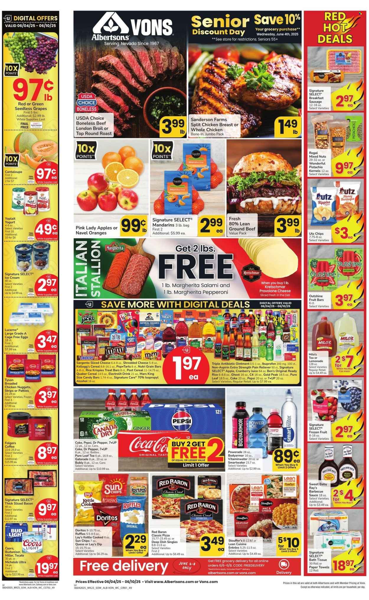 Albertsons ad - 06/04/2025 - 06/10/2025. Page 1