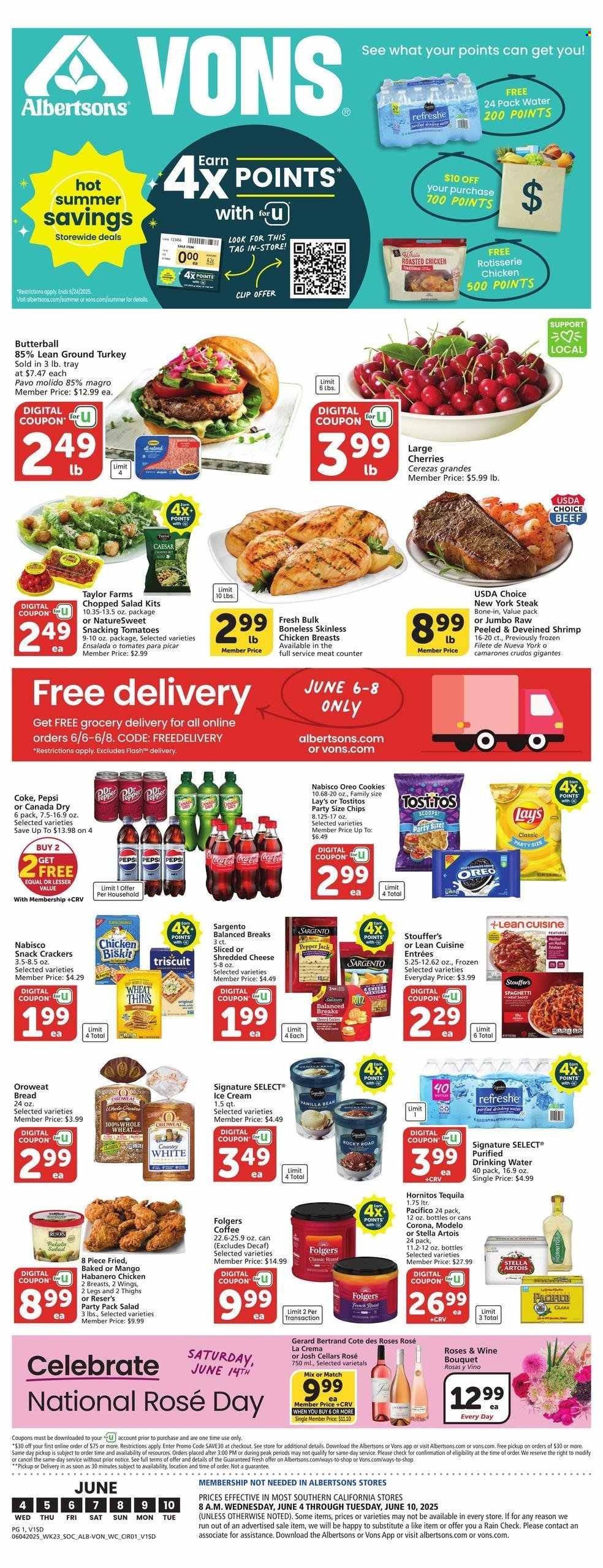 Albertsons ad - 06/04/2025 - 06/10/2025. Page 1
