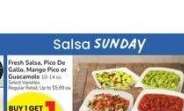 Fresh Salsa, Pico De Gallo, Mango Pico or Guacamole - 10-14 oz. Select Varieties