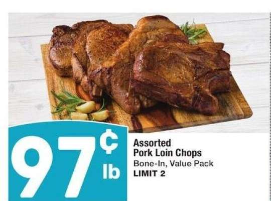 Assorted Pork Loin Chops - Bone - In, Value Pack