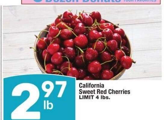 California Sweet Red Cherries