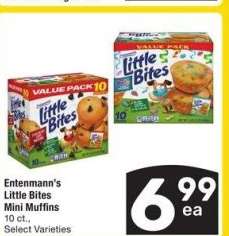 Entenmann's Little Bites Mini Muffins - 10 ct., Select Varieties