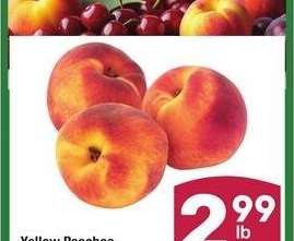 Yellow Peaches - Large