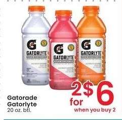 Gatorade Gatorlyte - 20 oz. btl.