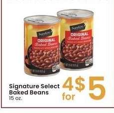 Signature Select Baked Beans - 15 oz.