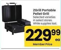 ZGrill Portable Pellet Grill - Selected varieties