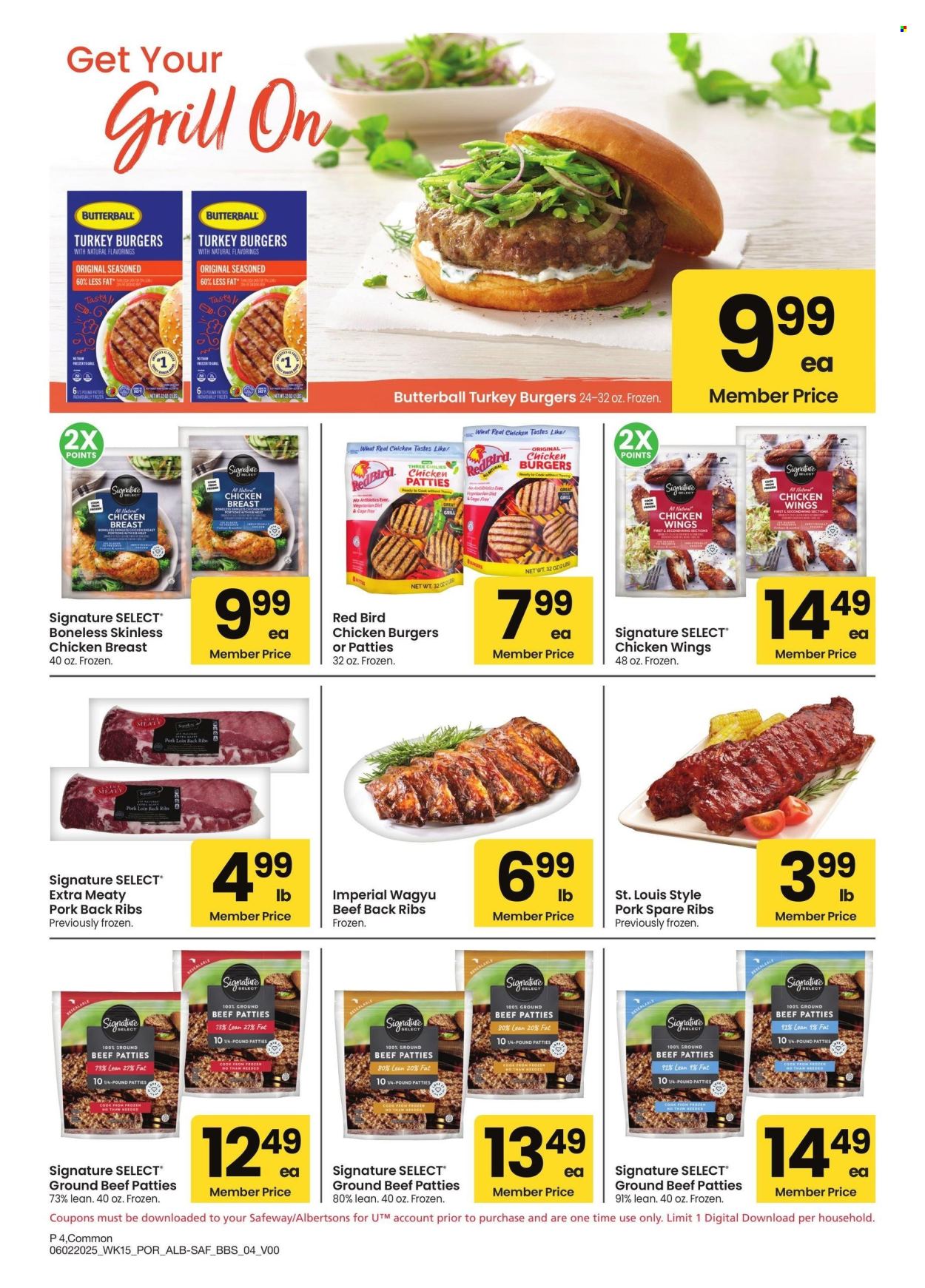 Albertsons ad - 06/02/2025 - 07/06/2025. Page 4