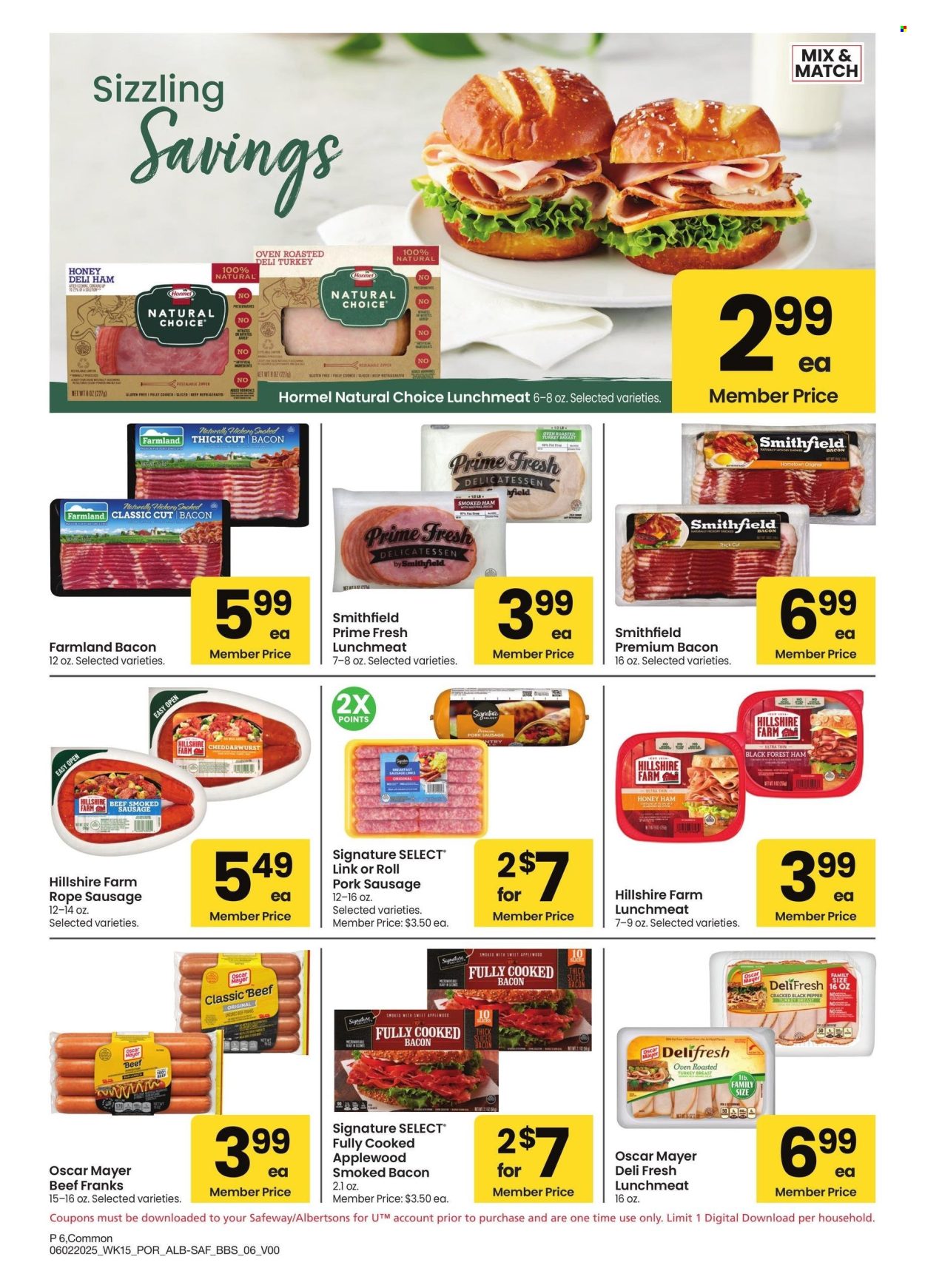 Albertsons ad - 06/02/2025 - 07/06/2025. Page 6