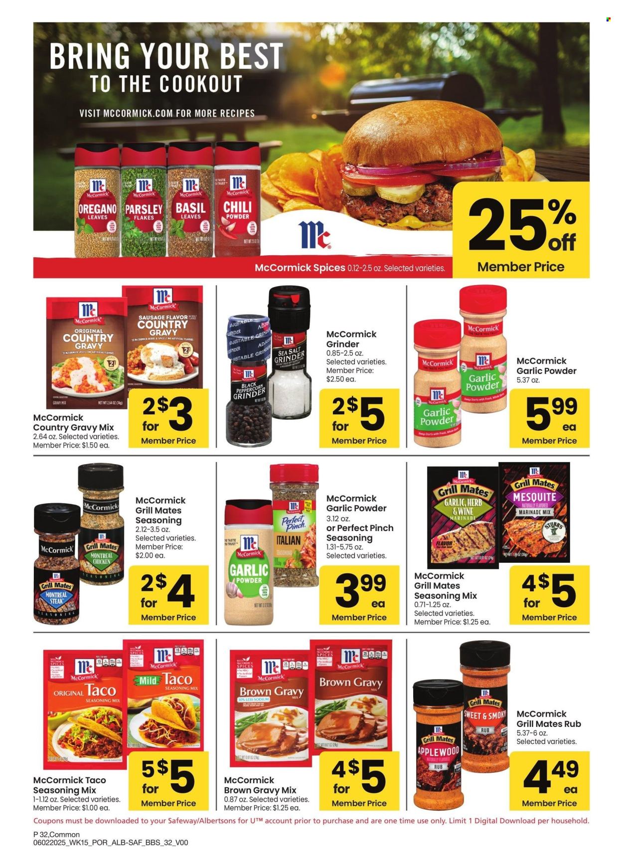 Albertsons ad - 06/02/2025 - 07/06/2025. Page 32