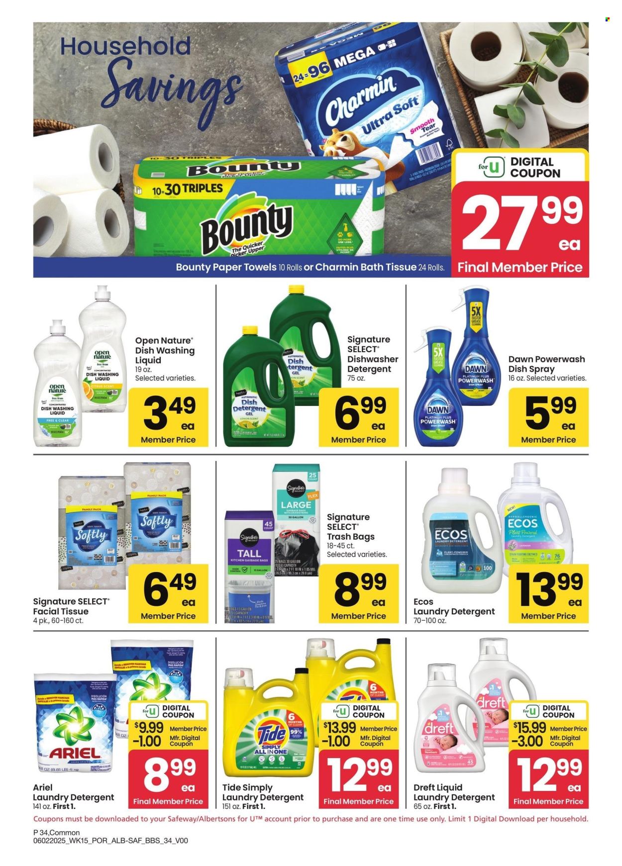 Albertsons ad - 06/02/2025 - 07/06/2025. Page 34