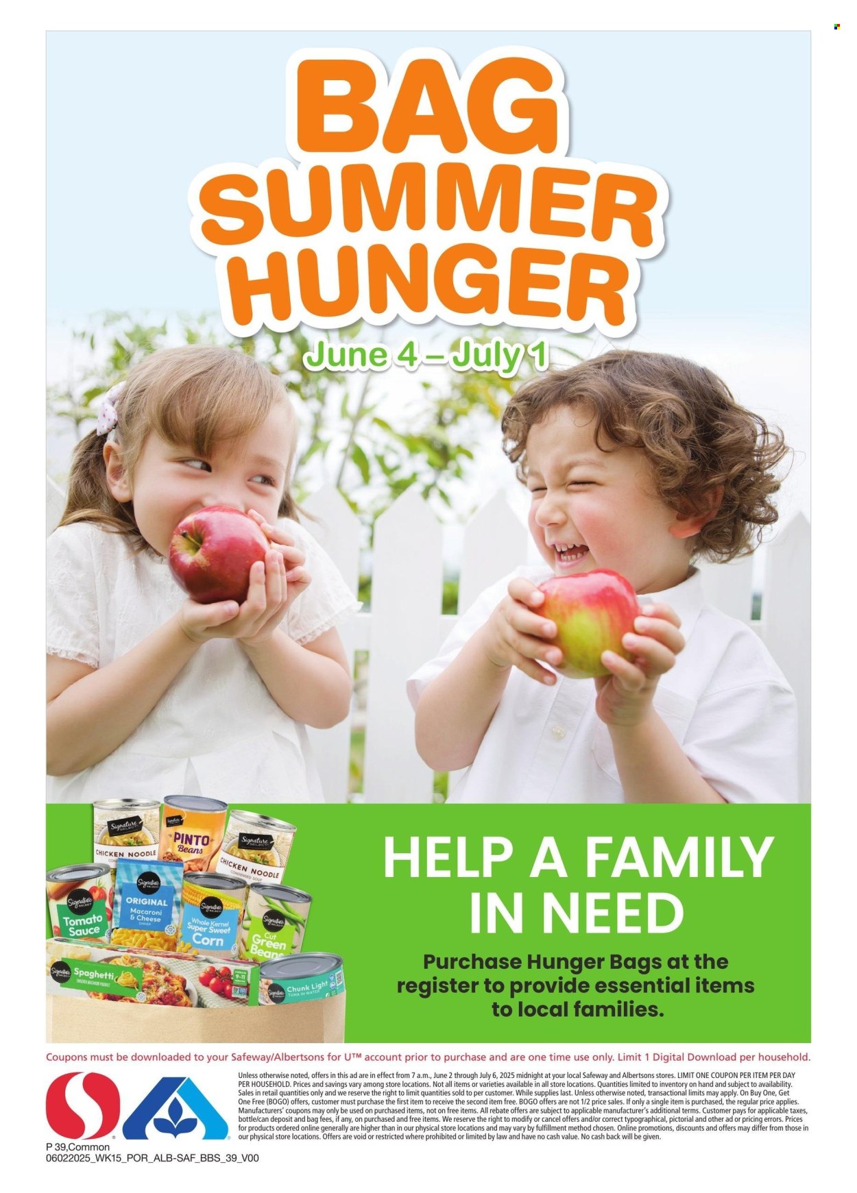 Albertsons ad - 06/02/2025 - 07/06/2025. Page 39