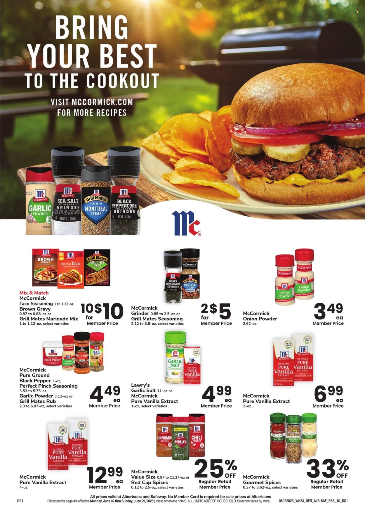 Albertsons ad - 06/02/2025 - 06/29/2025. Page 10