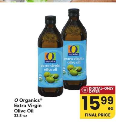 O Organics® Extra Virgin Olive Oil - 33.8-oz