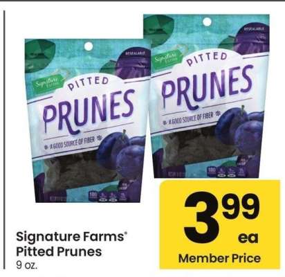 Signature Farms® Pitted Prunes - 9 oz.