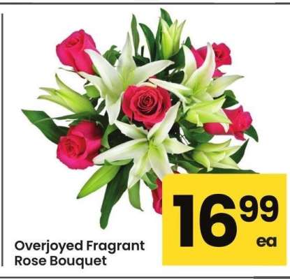 Overjoyed Fragrant Rose Bouquet