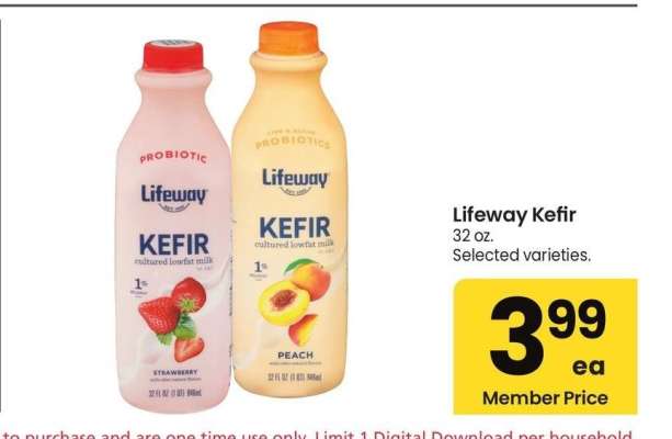 Lifeway Kefir - 32 oz. Selected varieties.