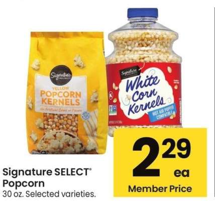 Signature SELECT® Popcorn - 30 oz. Selected varieties.