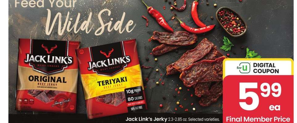 Jack Link's Jerky - 2.3-2.85 oz. Selected varieties.