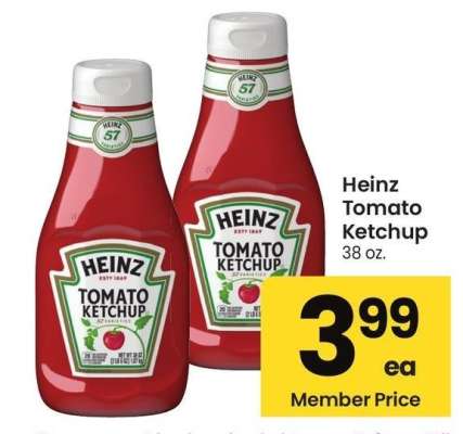 Heinz Tomato Ketchup - 38 oz.