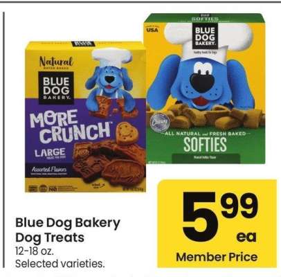 Blue Dog Bakery Dog Treats - 12-18 oz. Selected varieties.