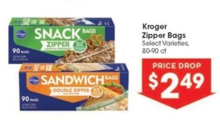 Kroger Zipper Bags