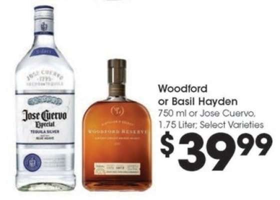 Woodford or Basil Hayden
