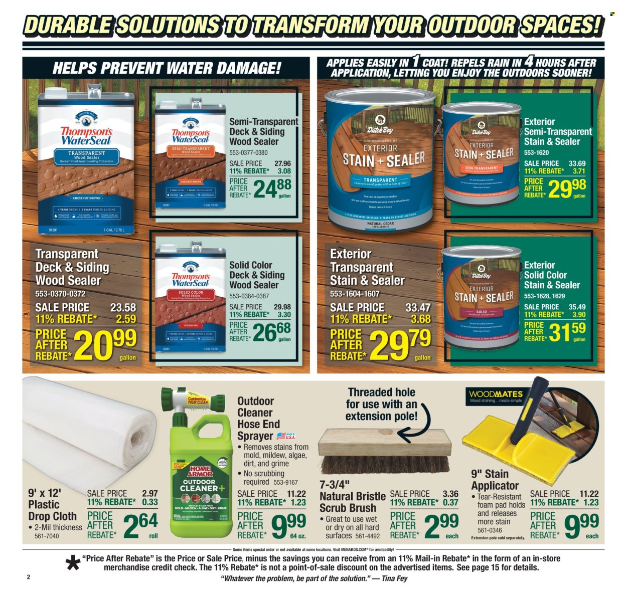 Menards ad - 06/05/2025 - 06/15/2025. Page 4