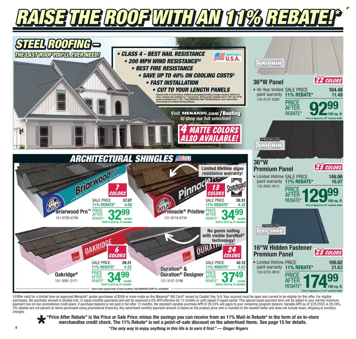 Menards ad - 06/05/2025 - 06/15/2025. Page 7