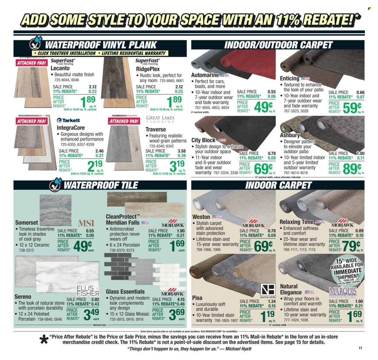 Menards ad - 06/05/2025 - 06/15/2025. Page 18