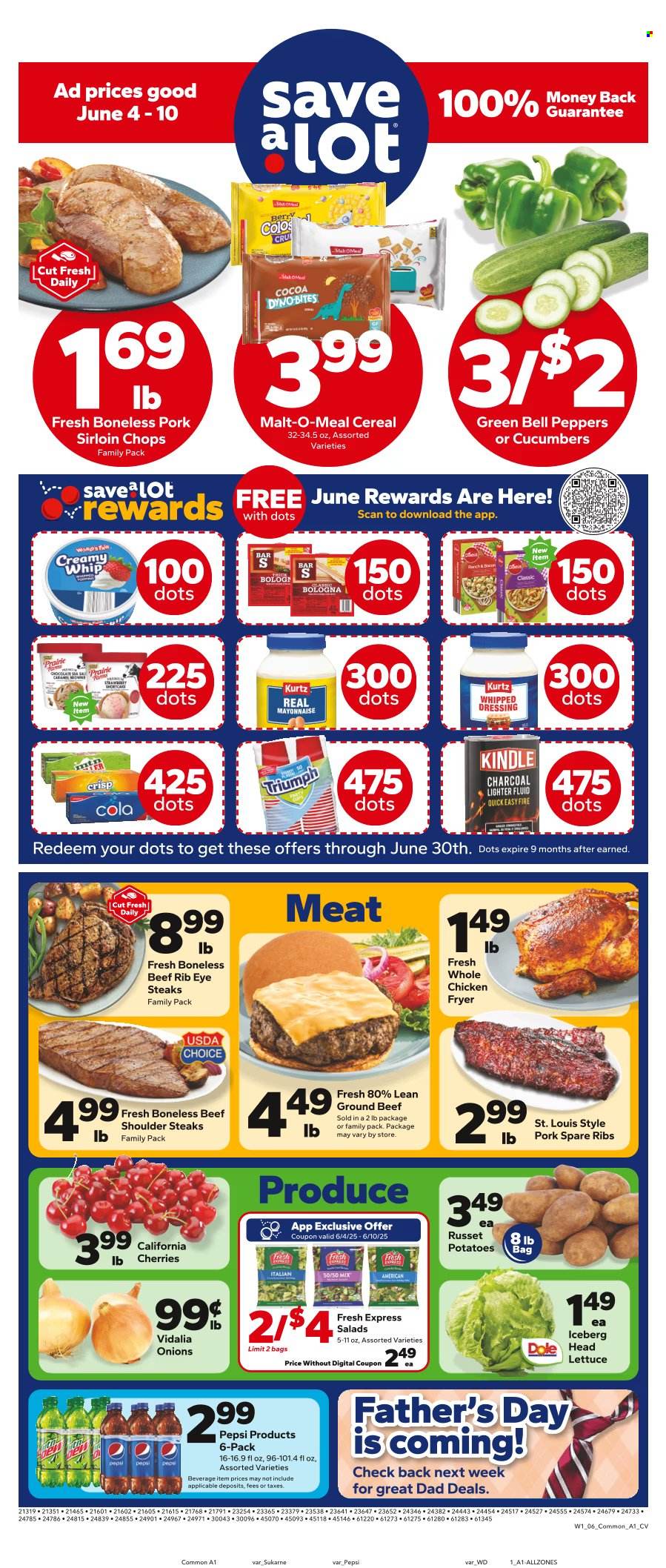 Save a Lot ad - 06/04/2025 - 06/10/2025. Page 1