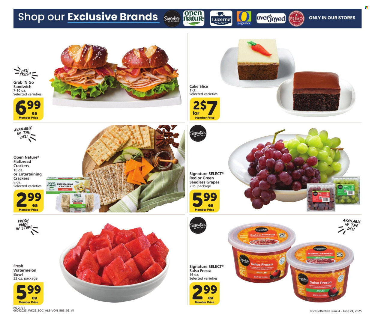 Albertsons ad - 06/04/2025 - 06/24/2025. Page 2