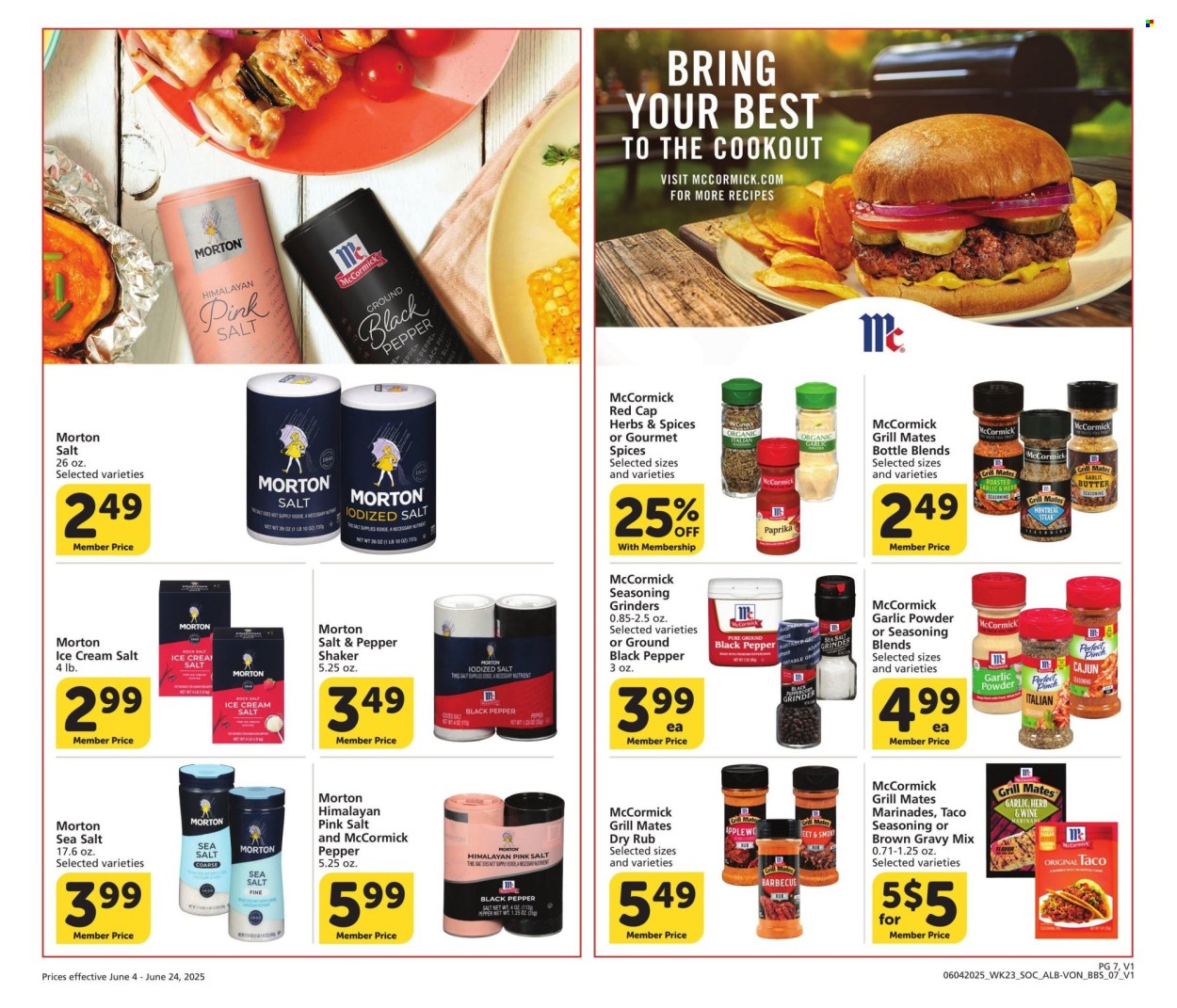 Albertsons ad - 06/04/2025 - 06/24/2025. Page 7