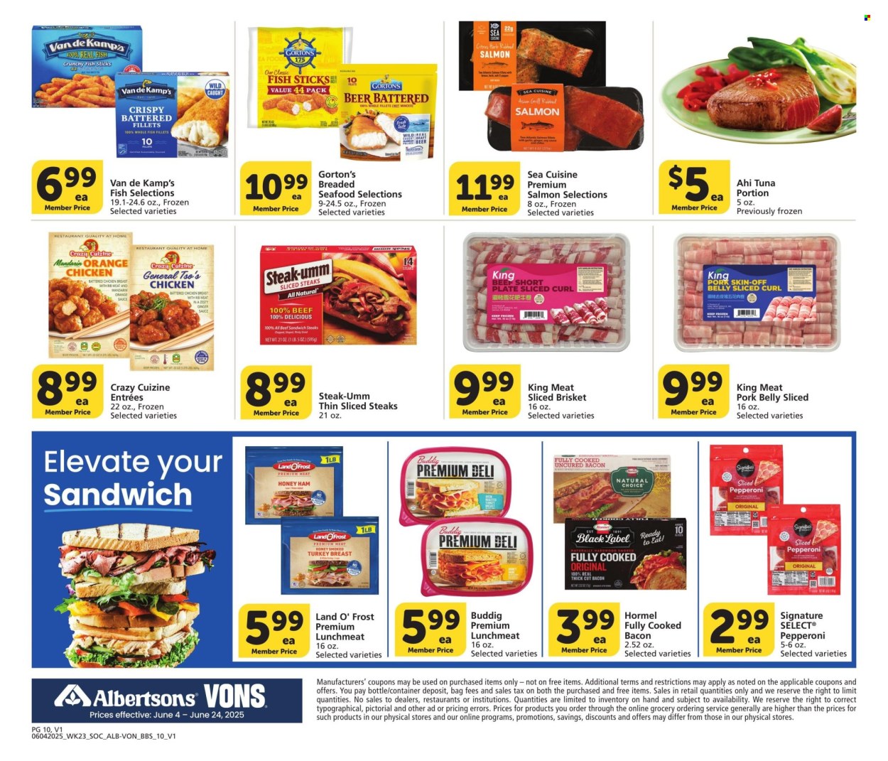 Albertsons ad - 06/04/2025 - 06/24/2025. Page 10