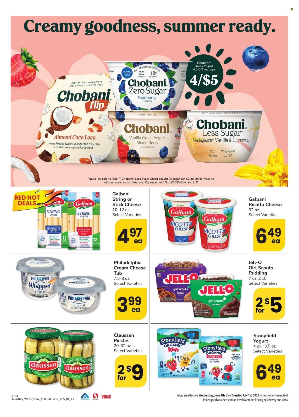 Albertsons ad - 06/04/2025 - 07/01/2025. Page 4
