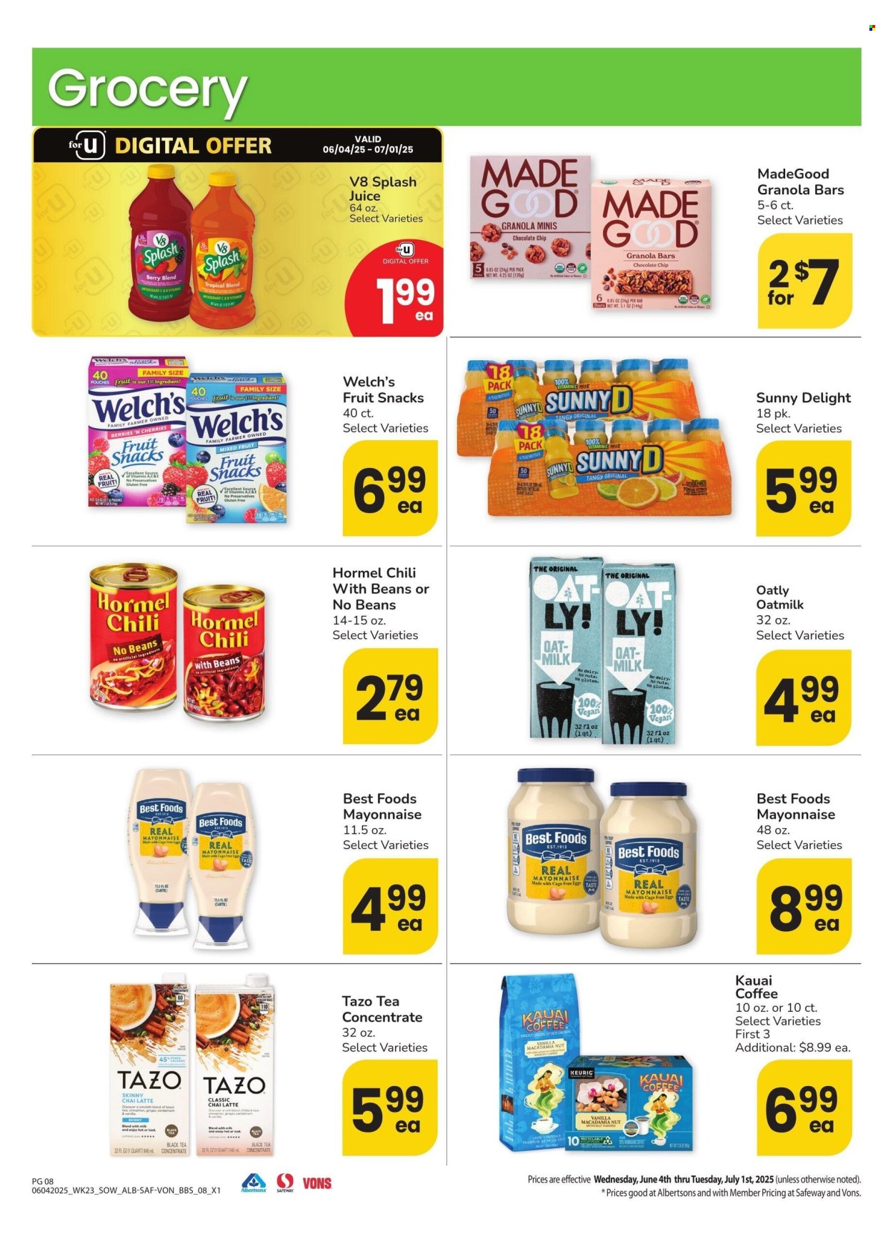 Albertsons ad - 06/04/2025 - 07/01/2025. Page 8