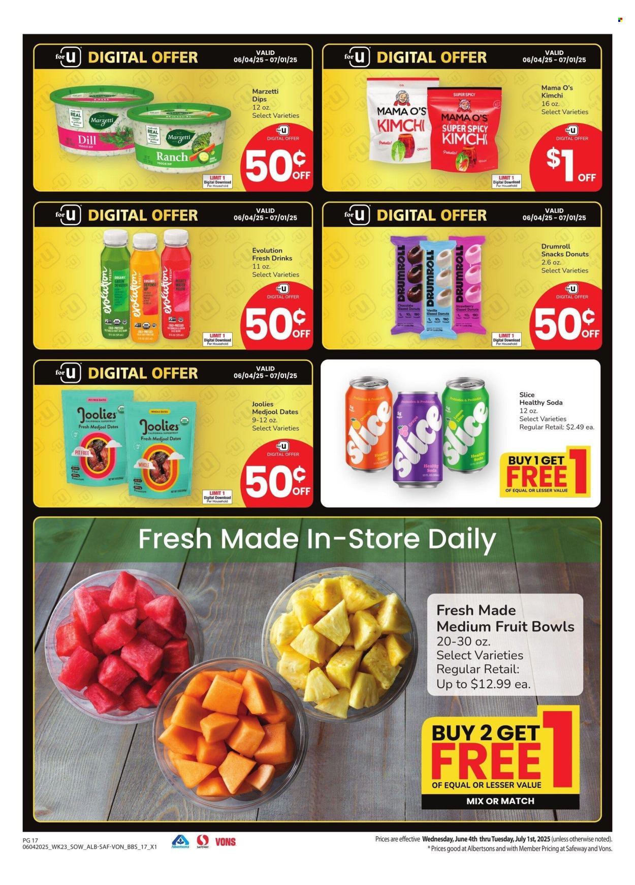 Albertsons ad - 06/04/2025 - 07/01/2025. Page 17